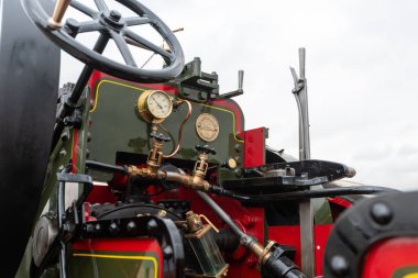 Tarrant Hinton. Dorset. Birleşik Krallık. 25 Ağustos 2022. Büyük Dorset Buhar Fuarı 'nda 