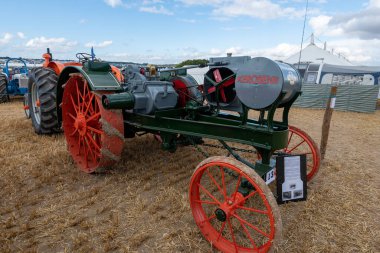 Tarrant Hinton. Dorset. Birleşik Krallık. 25 Ağustos 2022. Waterloo Çocuk 1915 'ten kalma R Modeli Büyük Dorset Buhar Fuarı' nda sergileniyor.