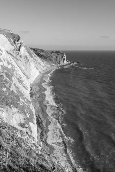 Utsikt Över Klipporna Jurassic Kusten Dorset — Stockfoto