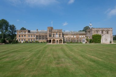 Chard.Somerset. Birleşik Krallık. 4 Eylül 2021 Somerset 'teki Forde Abbey Manzarası.