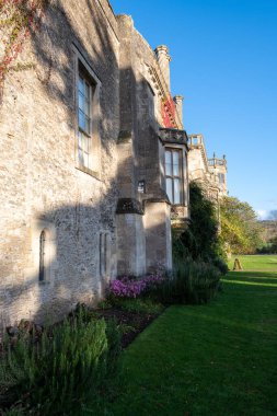 Lacock.Wiltshire.United Kingdom.November 20th 2022.View of Lacock abbey in Wiltshire