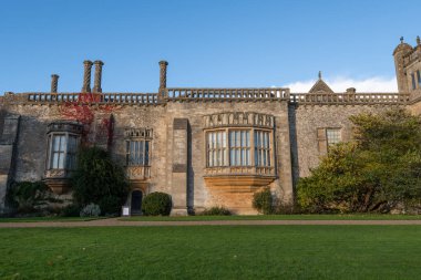 Lacock.Wiltshire.United Kingdom.November 20th 2022.View of Lacock abbey in Wiltshire