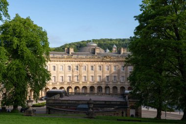 Buxton. Derby Shire. Birleşik Krallık. 3 Haziran 2023. Derbyshire 'daki Buxton Hilal' inin fotoğrafı.