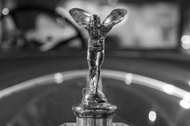 Sparkford. Somerset.Birleşik Krallık. 26 Mart 2023 Rolls Royce Phantom 2 Sedanca Deville 1930 'dan Haynes Motor Müzesi' nde sergileniyor.