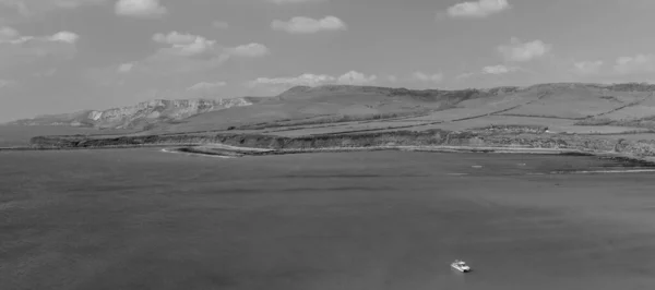 Панорама Затоки Кіммерідж Дорсеті — стокове фото