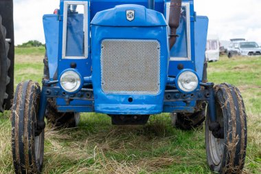 Low Ham.Somerset.Birleşik Krallık. 23 Temmuz 2023 Leyland 154 1973 'ten itibaren restore edilen Somerset buhar ve ülke fuarında sergileniyor.