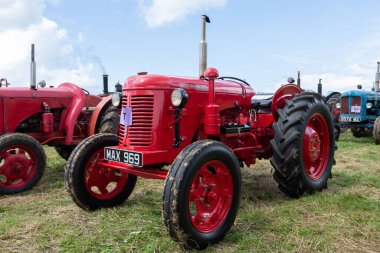 Low Ham.Somerset. Birleşik Krallık. 23 Temmuz 2023 'te restore edilen David Bown 25 D, Somerset buhar ve ülke fuarında sergileniyor.