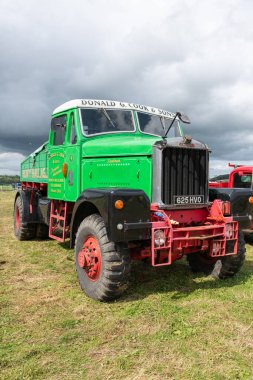 Low Ham.Somerset. Birleşik Krallık. 23 Temmuz 2023. 1960 Scammell Dağcısı, Somerset buhar ve ülke gösterisinde.