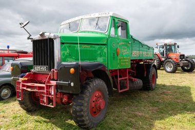 Low Ham.Somerset. Birleşik Krallık. 23 Temmuz 2023. 1960 Scammell Dağcısı, Somerset buhar ve ülke gösterisinde.