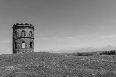 Solomons tapınağının fotoğrafı Buxton Country Park 'ta, Peak District' te.