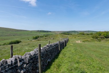 Peak District Ulusal Parkı 'ndaki Buxton Country Park' ın fotoğrafı.