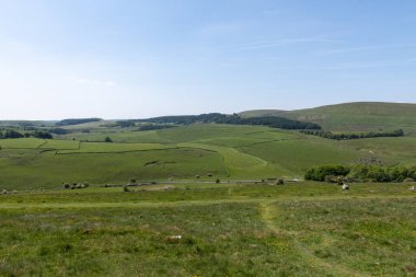 Peak District Ulusal Parkı 'ndaki Buxton Country Park' ın fotoğrafı.