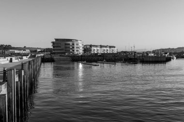 Dorset 'teki Batı Körfezi Limanı' ndan görüntü