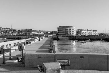 Dorset 'teki Batı Körfezi Limanı' ndan görüntü