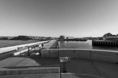 Dorset 'teki Batı Körfezi Limanı' ndan görüntü