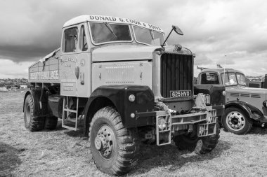 Low Ham.Somerset. Birleşik Krallık. 23 Temmuz 2023. 1960 Scammell Dağcısı, Somerset buhar ve ülke gösterisinde.