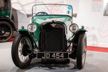 Sparkford. Somerset. Birleşik Krallık. 7 Ocak 2024. A 1931 Austin 7 Special, Somerset 'teki Haynes Motor Müzesi' nde sergileniyor.