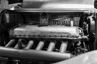 Sparkford. Somerset.Birleşik Krallık. 7 Ocak 2024.A 2001 Manchester Special, Somerset Haynes Motor Müzesi 'nde sergileniyor.