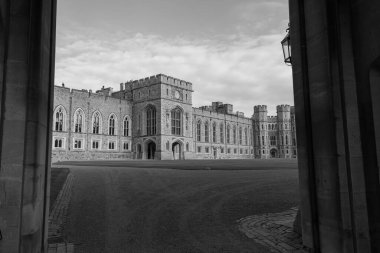 Windsor.Berkshire. Birleşik Krallık. 2 Aralık 2022. Windsor Kalesi 'ndeki devlet dairelerinin fotoğrafları.