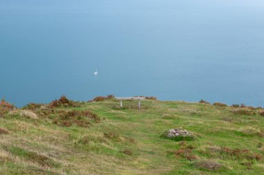 Bristol Kanalı 'nın Foreland Point' inden görüntüle