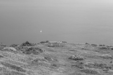 Bristol Kanalı 'nın Foreland Point' inden görüntüle