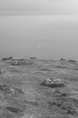 Bristol Kanalı 'nın Foreland Point' inden görüntüle