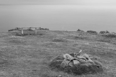 Bristol Kanalı 'nın Foreland Point' inden görüntüle