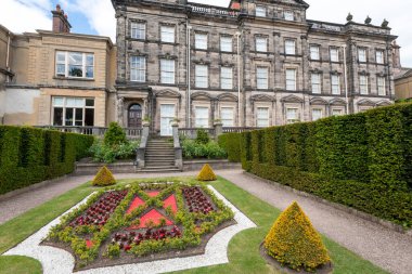 Biddulph.Staffordshire. Birleşik Krallık. 1 Haziran 2023. Biddulph Grange bahçesindeki Viktorya dönemi konağının fotoğrafı.