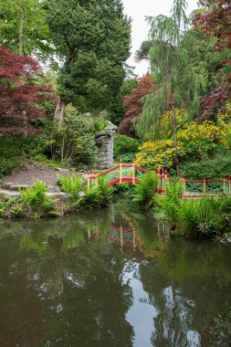Biddulph.Staffordshire.Birleşik Krallık 1 Haziran 2023 Biddulph Grange 'deki Çin Bahçesinin Fotoğrafı