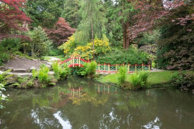 Biddulph.Staffordshire.Birleşik Krallık 1 Haziran 2023 Biddulph Grange 'deki Çin Bahçesinin Fotoğrafı