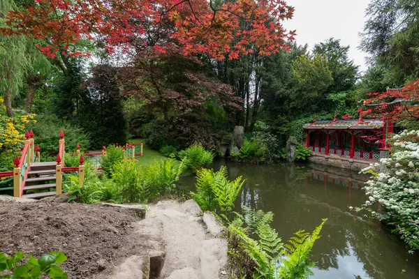 Biddulph Staffordshire Birleşik Krallık Haziran 2023 Çin Tapınağının Biddulph Grange — Stok fotoğraf