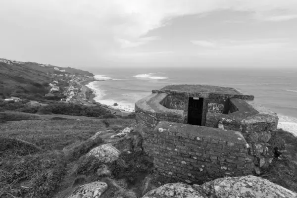 stock image Landscape photo of Sennen Cove on the Cornish coast