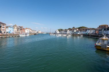 Weymouth.Dorset.United Kingdom.September 21st 2024.Photo of Weymouth harbour on the Jurassic coast in Dorset clipart