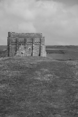 St Catherines chapel in Abbotsbury on the Jurassic coast in Dorset clipart