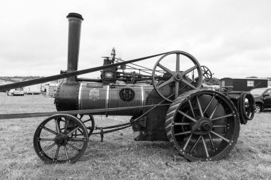 Low Ham.Somerset.Birleşik Krallık 20 Temmuz 2024.A 1917 Ruston 'u restore etti ve Queenie adlı proctor genel amaçlı motor Somerset Steam and Country Show' da sergileniyor.