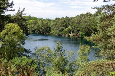 Photo of the Blue Pool in Dorset clipart