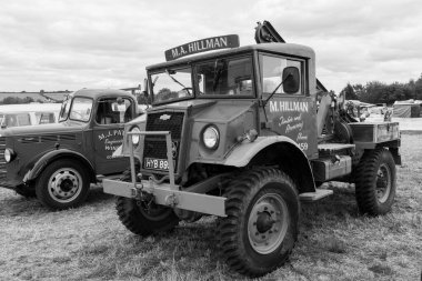 Haselbury Plucknet.Somerset.Somerset.Birleşik Krallık. 17 Ağustos 2024 1944 tarihli restore edilmiş Chevrolet C15A Dünden kalma bir çiftçilik etkinliğinde sergileniyor.