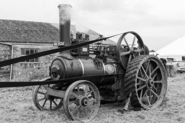 Dorchester. Dorset. United Kingdom.Ekimin 7 'si, 1901' den kalma Hayden Princess adlı Marshall çekici motoru Dorset County Show 'da sergileniyor.