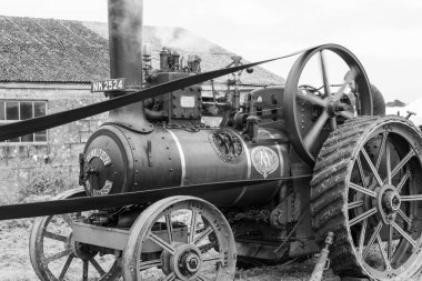 Dorchester. Dorset. United Kingdom.Ekimin 7 'si, 1901' den kalma Hayden Princess adlı Marshall çekici motoru Dorset County Show 'da sergileniyor.