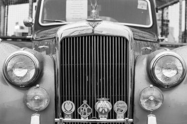 Dorchester.Dorset.United Kingdom.Ekimin 7 'si 2024.A 1951' den Alvis TA 21 'i Dorset County Show' da sergileniyor.