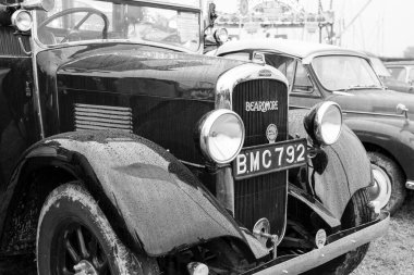 Dorchester. Dorset. United Kingdom.Ekimin 7 'si. 1935' ten kalma bir Beardmore taksisi Dorset County Show 'da sergileniyor.