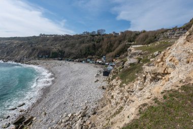 Landscape photo of Church Ope Cove in Portland in Dorset
