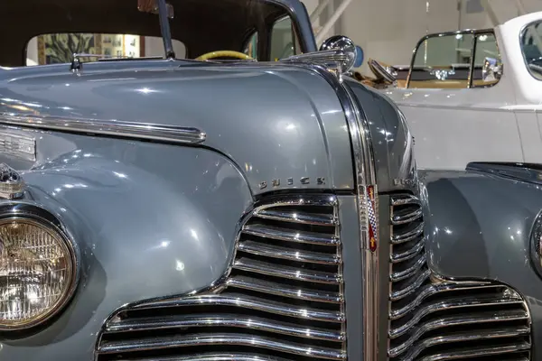 Sparkford.Somerset.Birleşik Krallık. 12 Ocak 2025. 1940 tarihli Buick Serisi 40 2 kapılı coupe Somerset 'teki Haynes Motor Müzesi' nde sergilenmektedir.