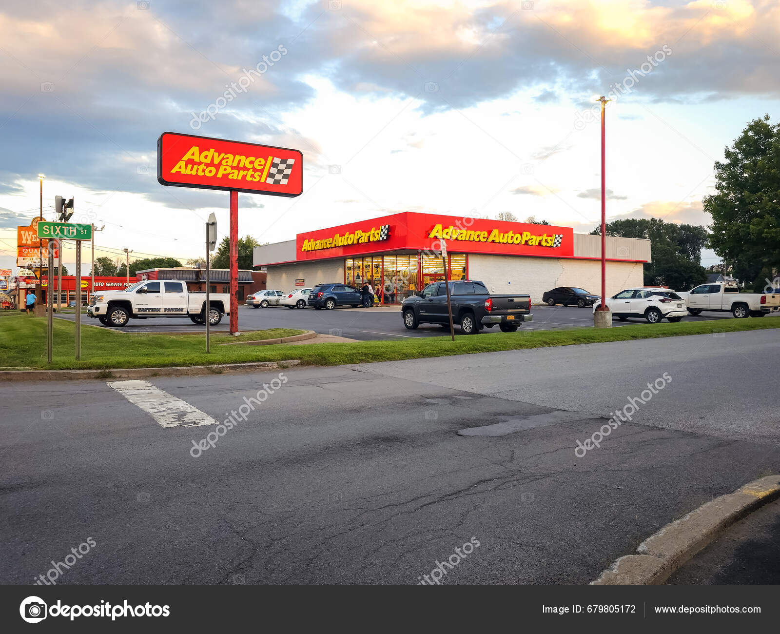 New Hartford New York Aug 2023 Ultra Wide View Advance Stock