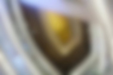 Duvarda Bulanık Sarmal Işıklandırma.