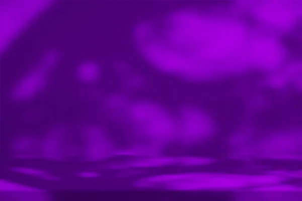 Mesa Estuco Violeta Oscuro Con Sombra Naturaleza Sobre Fondo Textura — Foto de Stock