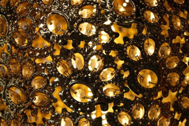 Vintage Fener Lambası Arkaplanını Kapat.