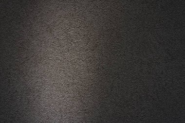 Siyah Stucco Duvar Dokusu Işık Işınlı Arkaplan.