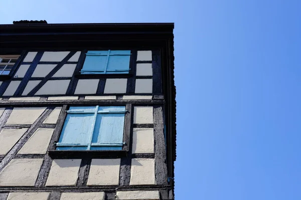 Ancient House Strasbourg Paris Blue Sky — Stock Photo, Image