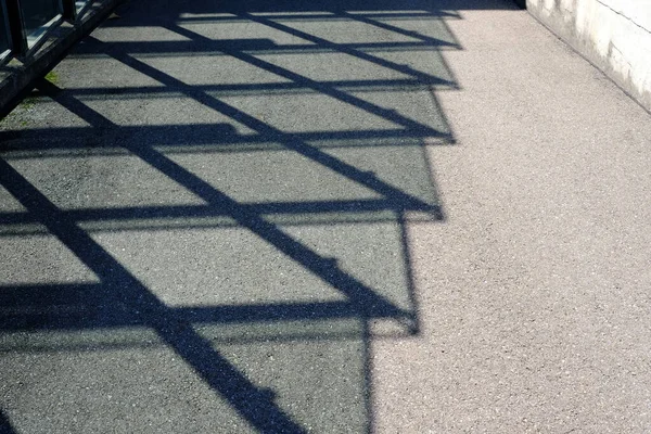 Glass Fence Shadow Background — Stock Photo, Image